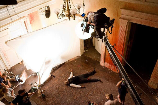 …even if it means riding with the camera on a Pegasus Crane …even if it means riding with the camera on a Pegasus Crane