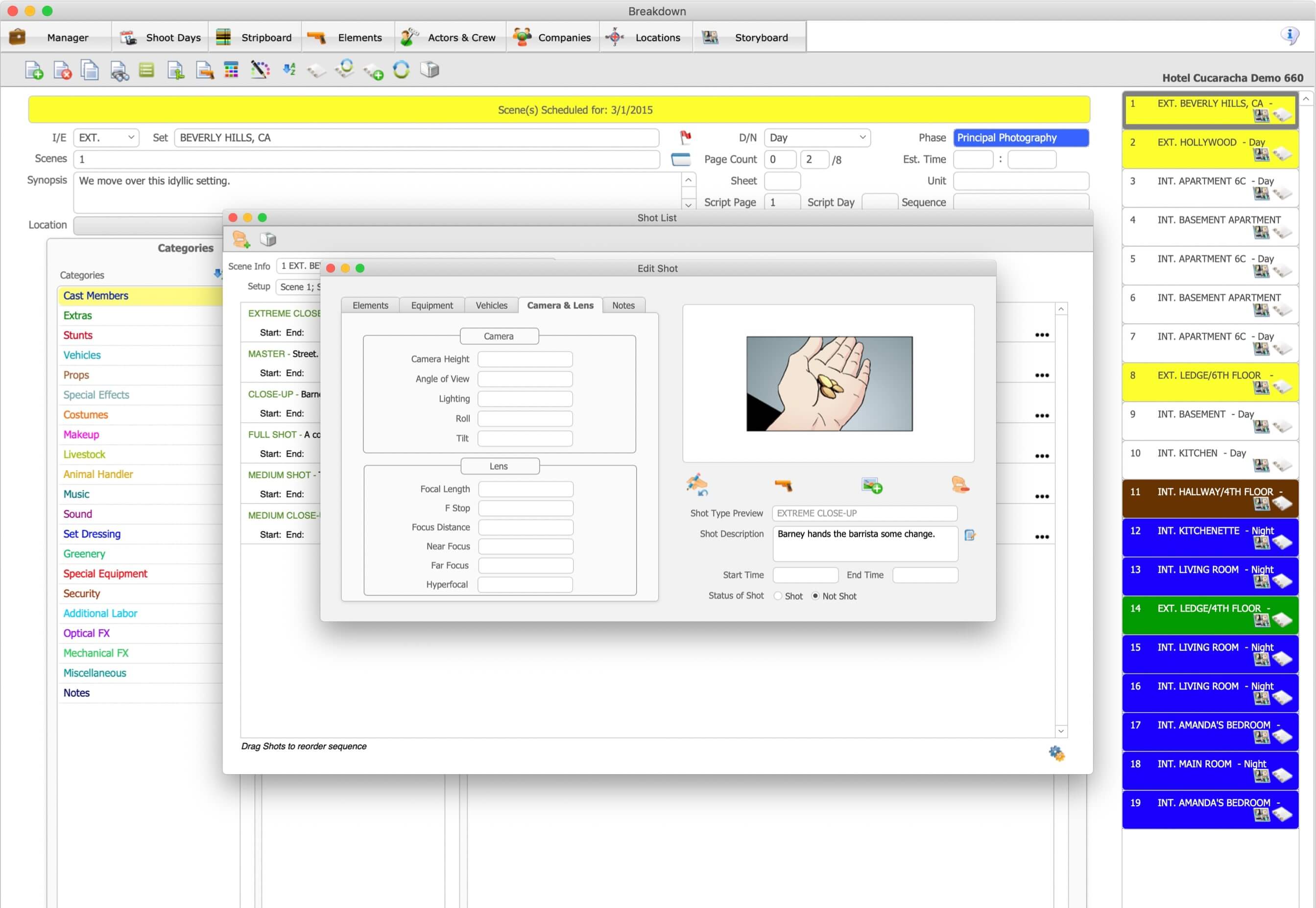 Jungle Software Gorilla 6 vs. StudioBinder - How to Make a Shot List Jungle Software Gorilla 6 vs. StudioBinder - How to Make a Shot List