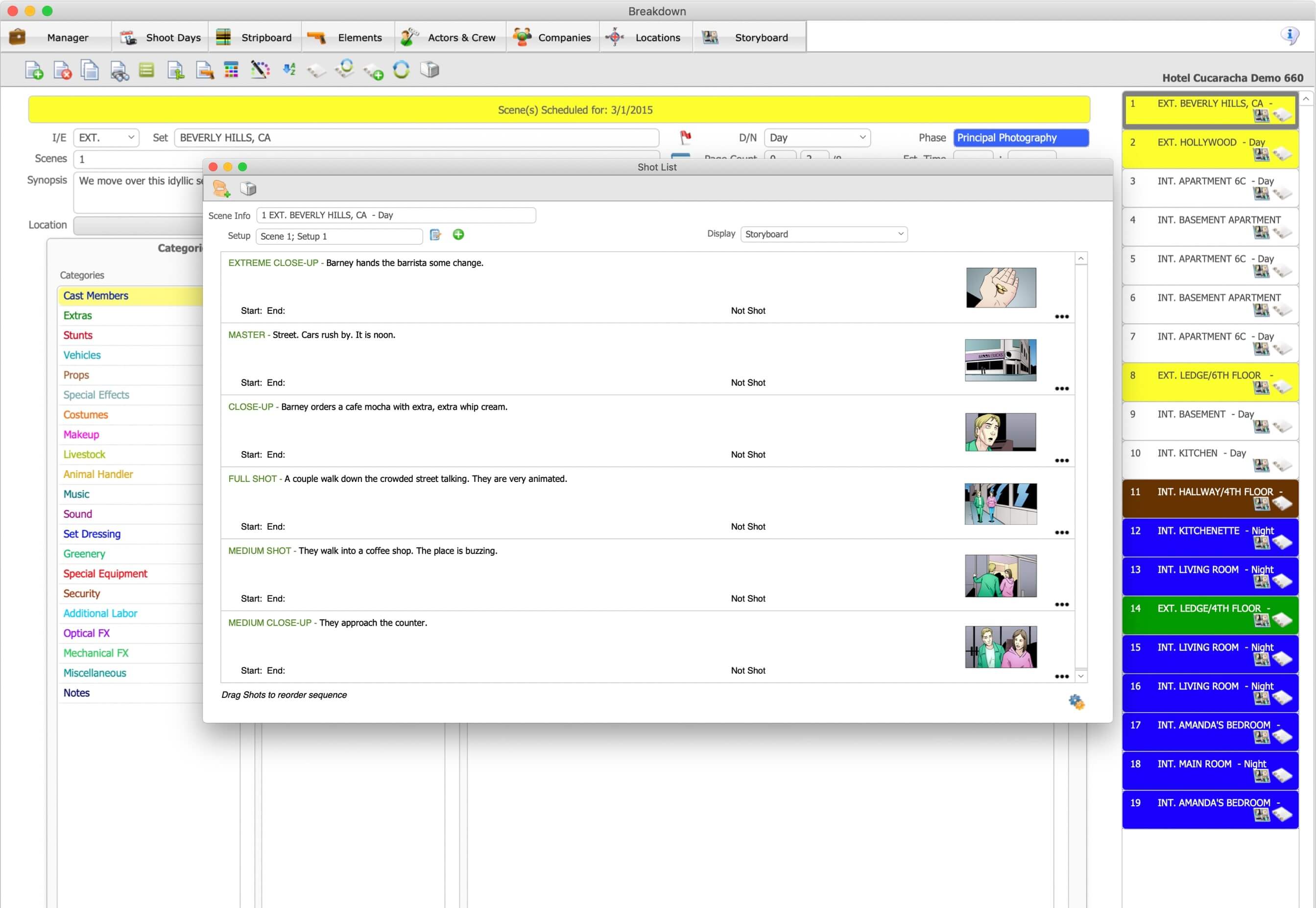 Jungle Software Gorilla 6 vs. StudioBinder - Image List Shot List Creator Jungle Software Gorilla 6 vs. StudioBinder - Image List Shot List Creator