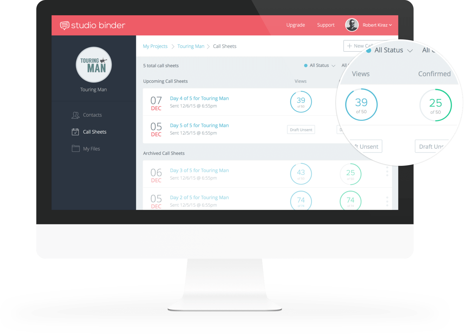 Create a Better Call Sheet with Free Call Sheet Template - Track Views and Confirmations - StudioBinder